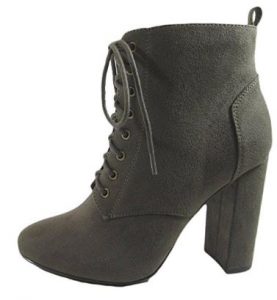 Delicious Women's Chunky Heel Bootie