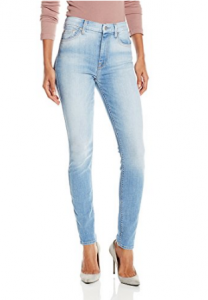 7 For All Mankind Women's High-Waist Skinny Jean