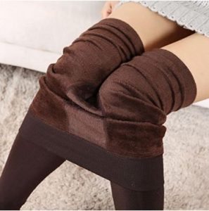  Franterd®Women Winter Thick Warm Fleece Lined Thermal Stretchy Leggings