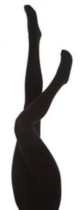 Womens Genuine Heat Holders Thermal Brushed Tights Black