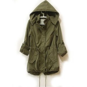 Easy Leisure Army Green Military Jacket