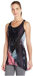 Nanette Lepore Play Women's Lace Moire Workout Tank 