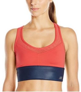 New Balance Women's Fashion Crop Top Sports Bra 